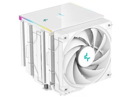 DEEPCOOL chladič AK620 Digital / 2x120mm fan / 6x heatpipes / pro Intel i AMD/ bílý / digitální display