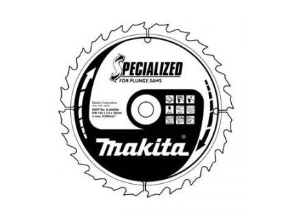 kotouč pilový dřevo SPECIALIZED 160x2.2x20mm 48Z pro ponorné pily = new B-32998