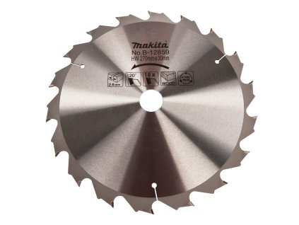 kotouč pilový dřevo 270x2.6x30mm 18Z