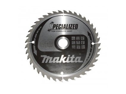 kotouč pilový dřevo SPECIALIZED 165x1.6x20mm 40Z pro aku pily = old B-09232