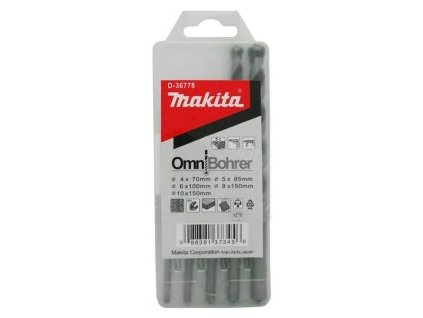 sada vrtáků univerzálních OmniBohrer 4x35/70 a 5x43/85 a 6x58/100 a 8x97/150 a 10x97/150mm, 5ks