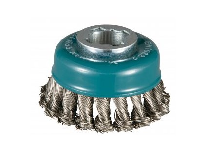 miskovitý kartáč z nerezového drátu-splétaný drát průměr 0,5mm X-LOCK 80mm