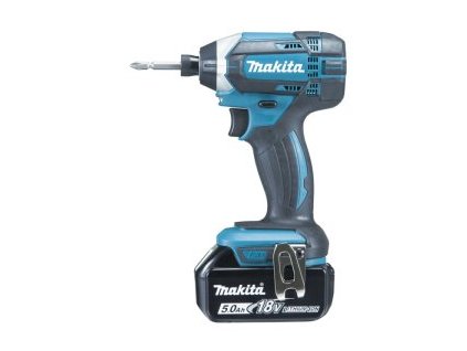Aku rázový šroubovák 1/4" Li-ion LXT 18V/5,0Ah, Makpac