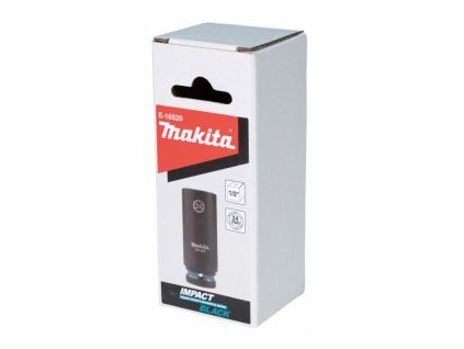 klíč nástrčný prodloužený 1/2", čtyřhran, IMPACT BLACK, 24mm
