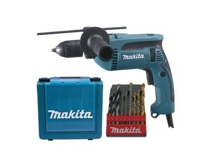 Příklepová vrtačka s kufrem,rychlosklíčidlo 1,5-13mm,680W