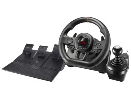 SUPERDRIVE Sada volantu, pedálů a řadící páky GS650-X/ PS4/ Xbox One/ Xbox Series X/S