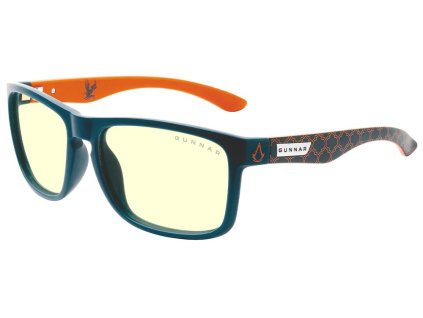GUNNAR kancelářské/herní brýle INTERCEPT ASSASSIN’s CREED MIRAGE EDITION INDIGO * jantarová skla * BLF 65 * GUNNAR focus
