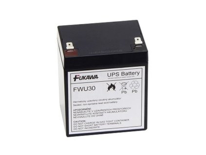 FUKAWA olověná baterie FWU30 do UPS APC/ náhrada za RBC30