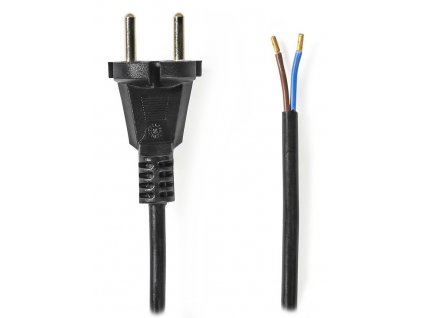 NEDIS napájecí kabel k vysavači/  CEE 7/17/ 250 V AC/ PVC/ černý/ bulk/ 10m