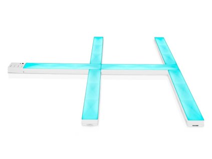 NEDIS Wi-Fi chytré dekorativní světlo/ Nástěnný Bar/ 140 lm/ RGBIC / IP20/ teplá bílá/ 100000 K/ 10 W/ ABS