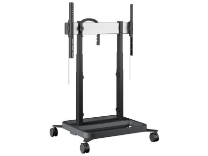 Vogels RISE Elektrický pojízdný TV lift, prémiová kolečka, rychlost 80 mm/s černý