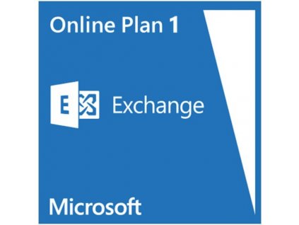 Elektronická licence: Microsoft CSP Exchange Online (Plan 1) předplatné 1 měsíc, vyúčtování měsíčně