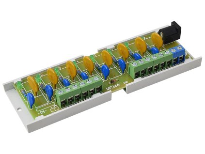 PULSAR Pojistkový modul 8x 1A pro napájecí zdroje