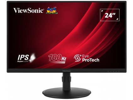 ViewSonic VG2408A / 24"/ IPS/ 16:9/ 1920x1080/ 5ms/ 250cd/m2/ DP/ HDMI/ VGA/2+1 USB/ PIVOT
