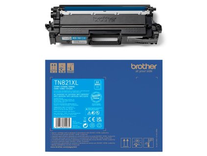 BROTHER toner TN-821XLC, cyan, 9000str., HL-L9430CDN, HL-L9470CDN, MFC-L9670CDN, O