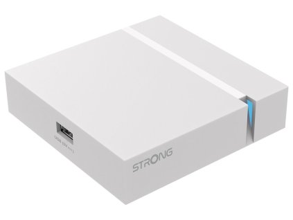 STRONG android box LEAP-S3+/ 4K UHD/ H.265/HEVC/ NETFLIX/ O2 TV/ HBO Max/ HDMI/ USB/ LAN/ Wi-Fi/ Android TV 11