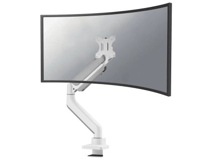 Neomounts DS70PLUS-450WH1/Držák zakřiveného displeje/na stůl/17-49"/svorka+průch./VESA 100X100/nosn.18kg/plyn.píst/1 dis