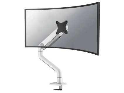 Neomounts DS70S-950WH1/Držák displeje/na stůl/17-49"/svorka+průch./VESA 100X100/nosn.18kg/plyn.píst/1 dis