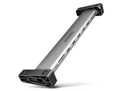 AXAGON multi USB-C 9v1 4k hub / HMC-10HLS / USB 3.2 Gen1 / 1x PD 100W / 1xHDMI / 1xUSB-C / 4x USB-A / SD / RJ-45 / 25cm