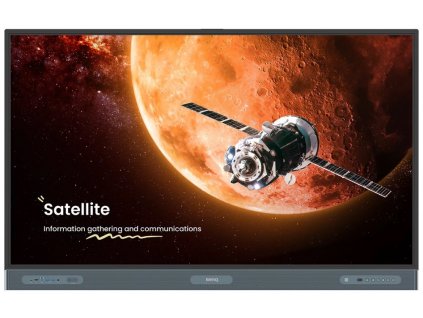 BENQ dotykový panel 65" RP6504/ UHD 4K/8GB I 64GB /provoz 18/7/ HDMI/DP/ USB-C/ Android 13/NFC/wifi/50 dotykových bodů