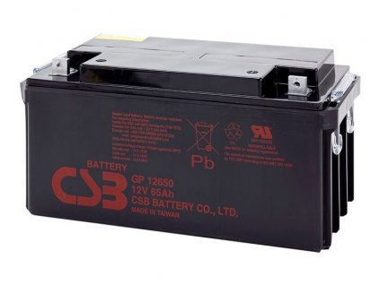 CSB Pb záložní akumulátor CSB GP12650, 12V, 65Ah