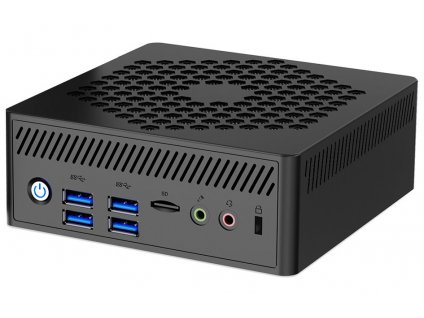 UMAX Mini PC U-Box N10 Pro/ N100/ 8GB/ 256GB SSD/ HDMI/ VGA/ DP/ 4x USB 3.0/ BT/ Wi-Fi/ 2x LAN/ W11 Pro