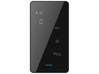 XtendLan Bytový hansfree audio telefon 2-drát D2/ černý