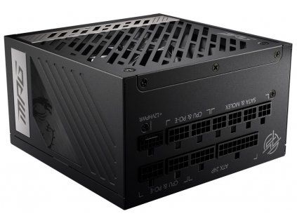 OPRAVENÉ - MSI zdroj MPG A850G PCIE5/ 850W/ ATX3.1/ akt. PFC/ 10 let záruka/ 135mm ventilátor/ plně modulární/ 80PLUS Go...