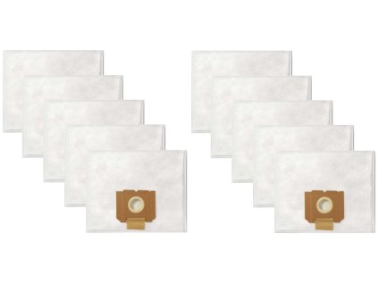 NEDIS sáčky do vysavače/ 10 kusů/ syntetické/ AEG-ELECTROLUX 9002565423, 8996689012681/ bílé