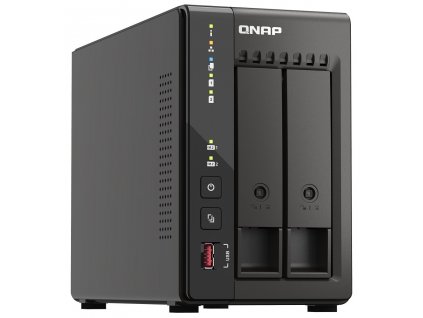 QNAP TS-253E-8G   2 SATA, 8GB RAM, 2x M.2 NVMe slot, 2x HDMI 4K, 2x 2,5GbE, 4x USB