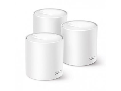 TP-Link Deco X10(3-pack) AX1500 Whole Home Mesh Wi-Fi 6 System, 300 Mbps 2.4GHz + 1201 Mbps 5GHz, 2x GLAN
