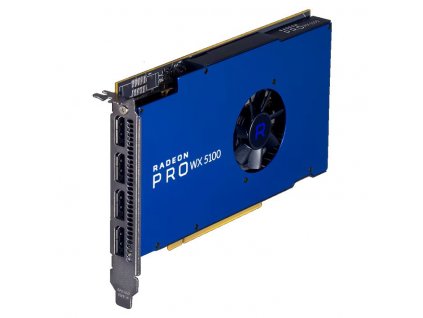 AMD Radeon Pro WX 5100 8GB GDDR5 / PCIe 3.0 / 4x DP