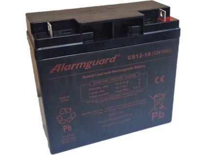 CS1218 12V/18Ah Security akumulátor Alarmguard