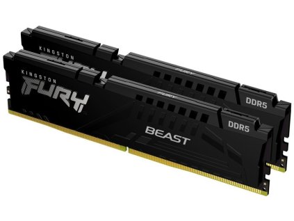 KINGSTON FURY Beast Black XMP 32GB DDR5 6000MT/s / CL30 / DIMM / Kit 2x 16GB