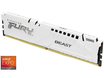 KINGSTON FURY Beast White EXPO 32GB DDR5 6000MT/s / CL30 / DIMM