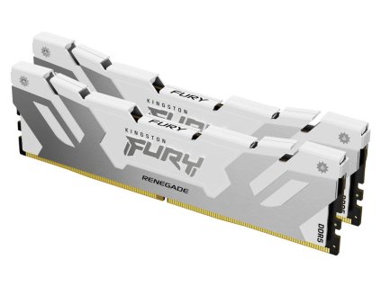 KINGSTON FURY Renegade White XMP 32GB DDR5 8000 MT/s / DIMM / CL38 / Kit 2x 16GB