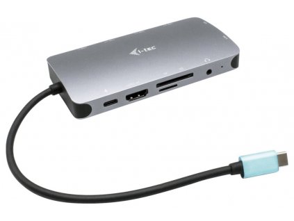 POUŽITÉ - i-tec dokovací stanice USB-C/ HDMI/ VGA/ 3x USB 3.0/ USB-C/ Thunderbolt 3/ LAN/ Power Delivery 100W