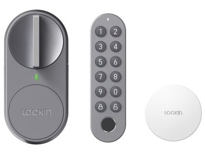 OPRAVENÉ - IMMAX NEO LITE SMART dveřní zámek LOCKIN s klávesnicí a chytrou bránou BT, TUYA