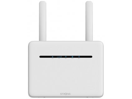 OPRAVENÉ - STRONG 4G+ LTE router 1200/ Wi-Fi standard 802.11a/b/g/n/ac/ 1200 Mbit/s/ 2,4GHz a 5GHz/ 4x LAN/ 1x SIM/ bílý