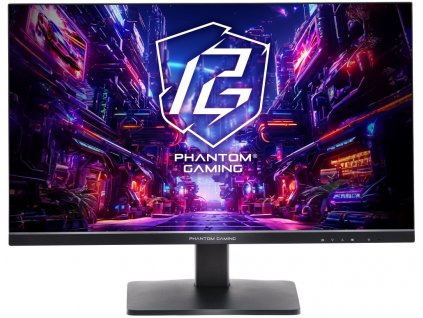 Phantom Gaming by Asrock monitor PG27QFT1B 27"/IPS/2560x1440/180Hz/400cd/m2/1ms/2xHDMI/DP/AMD FreeSync