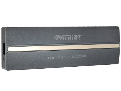 PATRIOT TXD M.2 PCIe SSD Enclosure / Rámeček pro PCIe NVMe SSD/ USB-C Gen 3.2 / hliníkové tělo