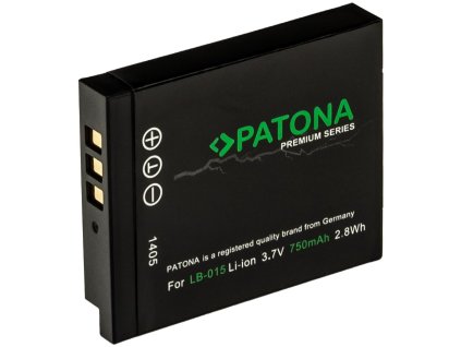 PATONA baterie pro foto Kodak LB-015 750mAh 3,7V Li-Ion WPZ2