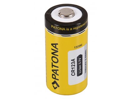 PATONA nabíjecí baterie CR123A/16340 700mAh Li-Ion 3,7V, 1ks v balení