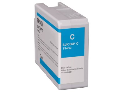 Epson inkoustová náplň/ C13T44C240/ SC6500/ C6000/ Cyan