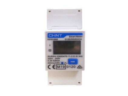 Chint Smartmeter DDSU666 / Jednofázový / pro měníče Solax