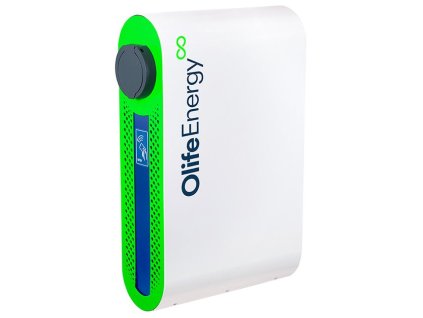 OlifeEnergy EV nabíječ elektromobilů BASE AC 2x 22kW, Doublebox, Type2, zásuvka, RFID, automód