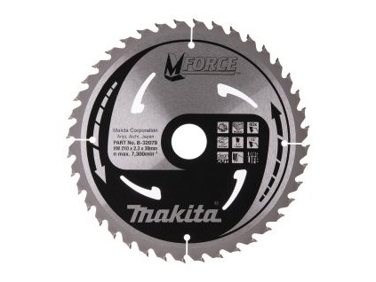 kotouč pilový dřevo MFORCE 210x2.3x30mm 40Z = old B-08109