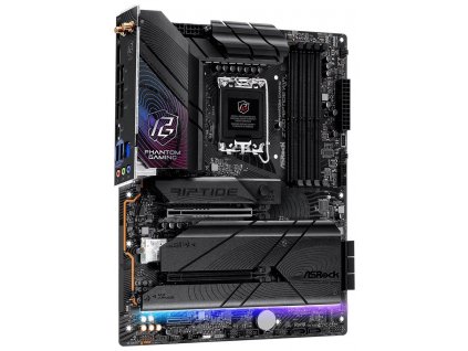 OPRAVENÉ - ASRock Phantom Gaming Z790 RIPTIDE WiFi / Intel Z790 / LGA1700 / 4x DDR5 DIMM / 5x M.2 / HDMI / DP / USB-C / ...