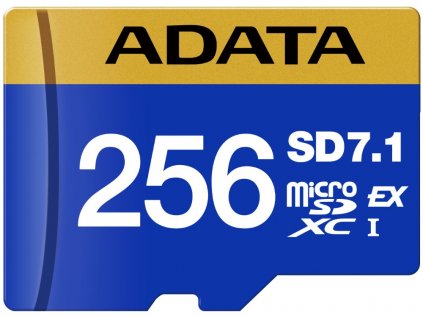 ADATA Extreme 256GB microSDXC / EXPRESS GEN3 L1 / R:800/W:700MB/s / bez adaptéru
