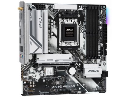 OPRAVENÉ - ASRock A620M Pro RS WiFi / AMD A620 / AM5 / 4x DDR5 DIMM / 3x M.2 / HDMI / DP / USB-C / WiFi / mATX